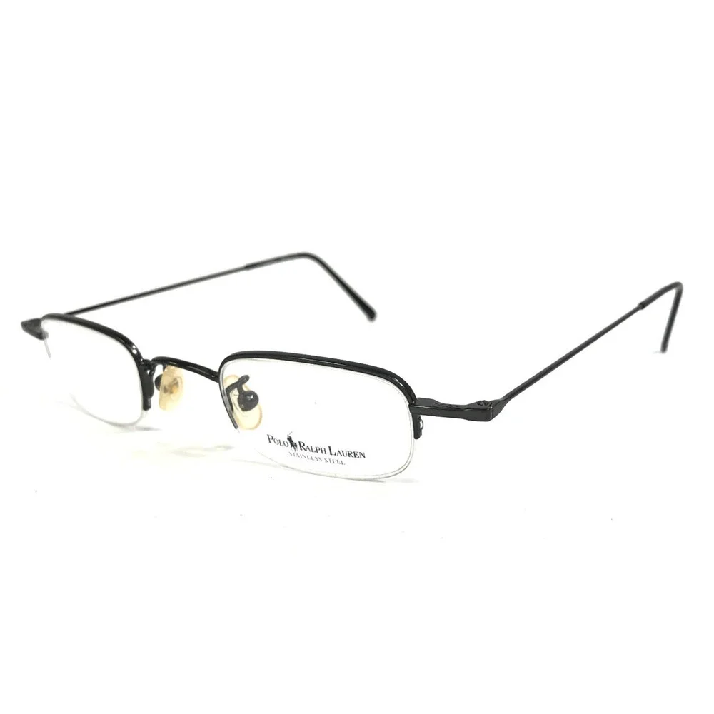 Vintage Polo Ralph Lauren Eyeglasses Frames 388 9LW Dark Grey Pewter 40-23-130